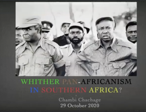 Whither Pan-Africanism in Southern Africa?