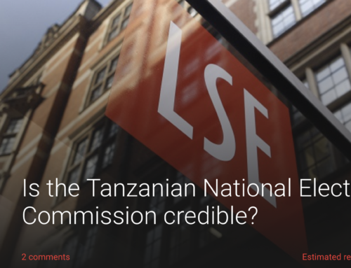 ￼Is the Tanzanian National Electoral Commission credible?
