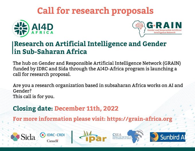 call for research proposals 2021 africa